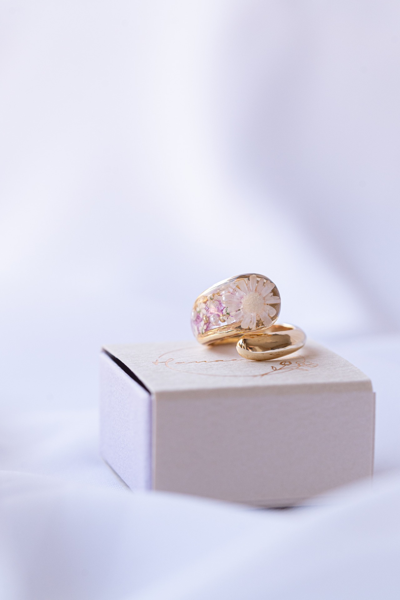 （リング）tsutsumu / ゴールドピンク