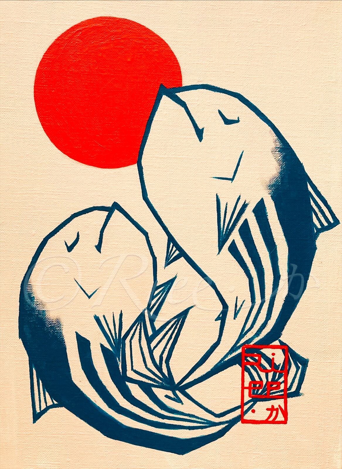 専用】原画アクリル画／イラスト／絵画