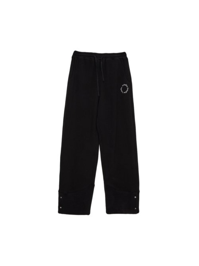 [MATIN KIM] TURN UP DETAIL SWEATPANTS IN BLACK