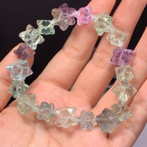 フローライトオールこんぺいとうブレスレット