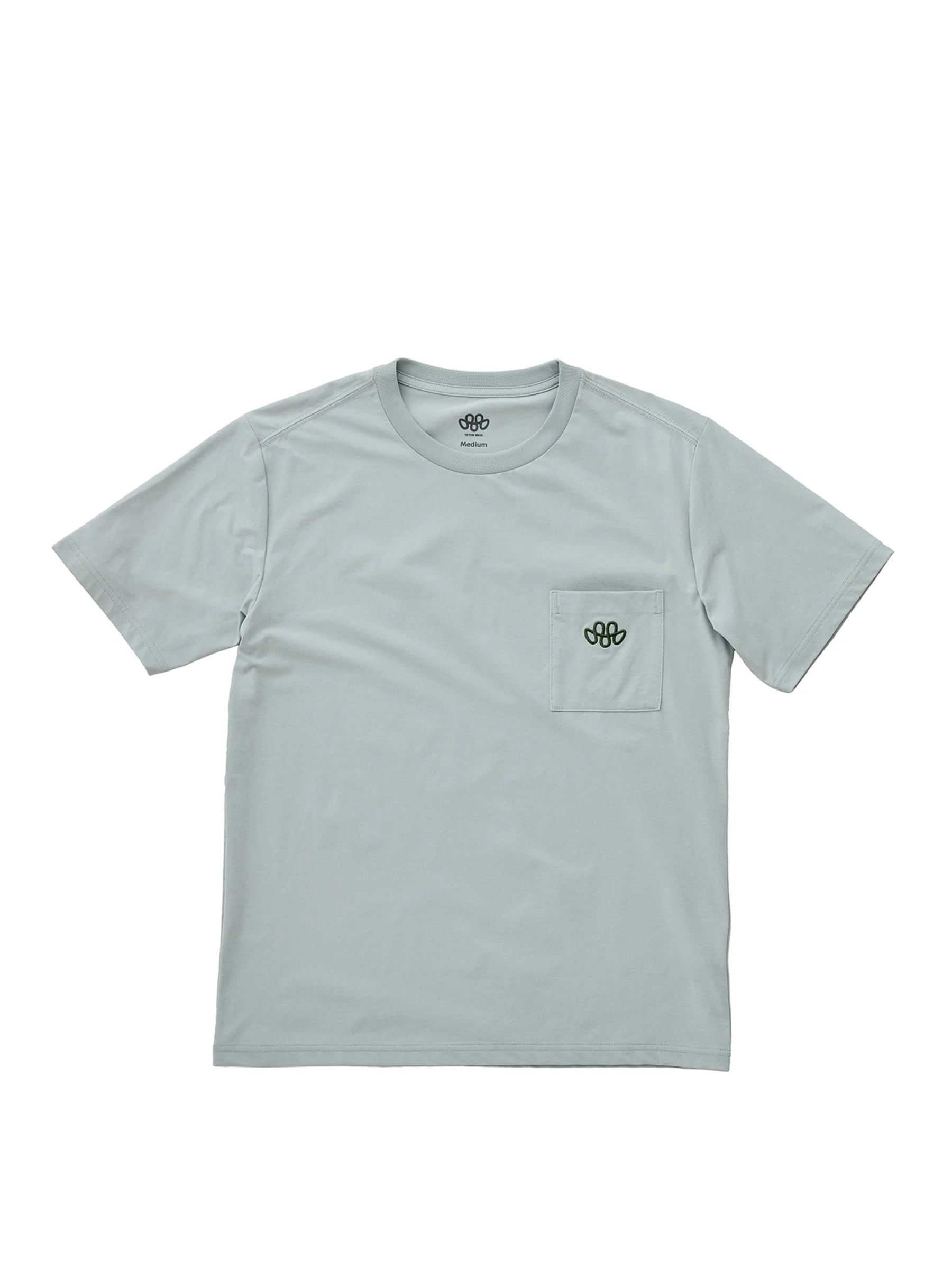 Teton Bros.(ティートンブロス)M TB Loop S/S Tee -Light Green メンズTシャツ