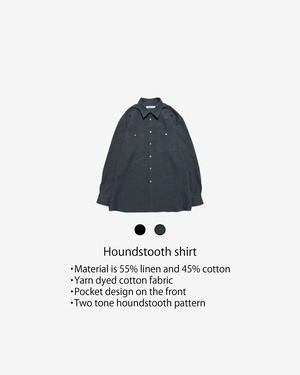 Houndstooth shirt