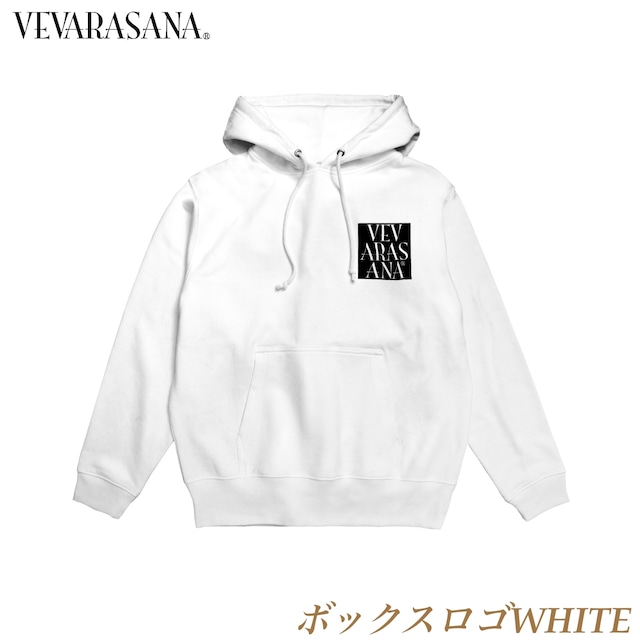 VEVARASANA®︎ ロゴTシャツ WHITE