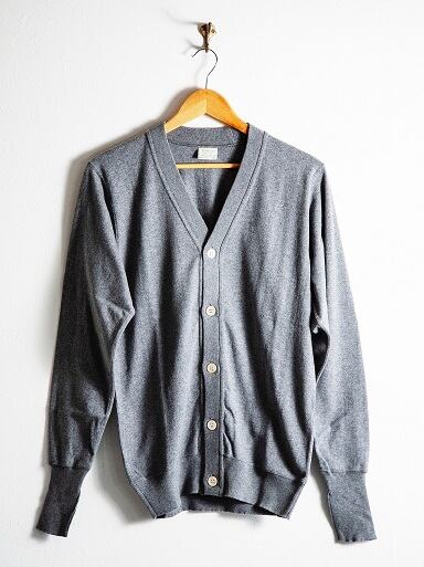 WORKERS(ワーカーズ)~FC Knit,Midium Weight Cardigan GRAY~