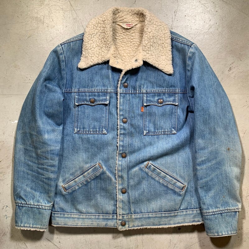 70's Levi's 70725-0915 リーバイス サドルマン デニムランチ