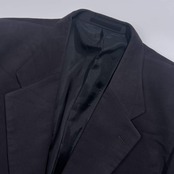 HARDY AMIES SPORT ハーディ・エイミス ピケ風 2B テーラードジャケット 4/グレー メンズ