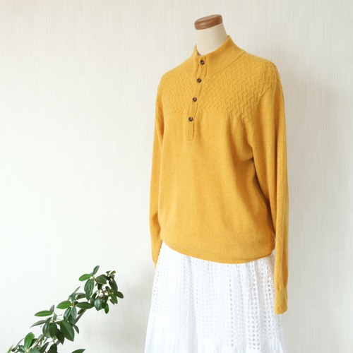 カシミヤ100%ニット