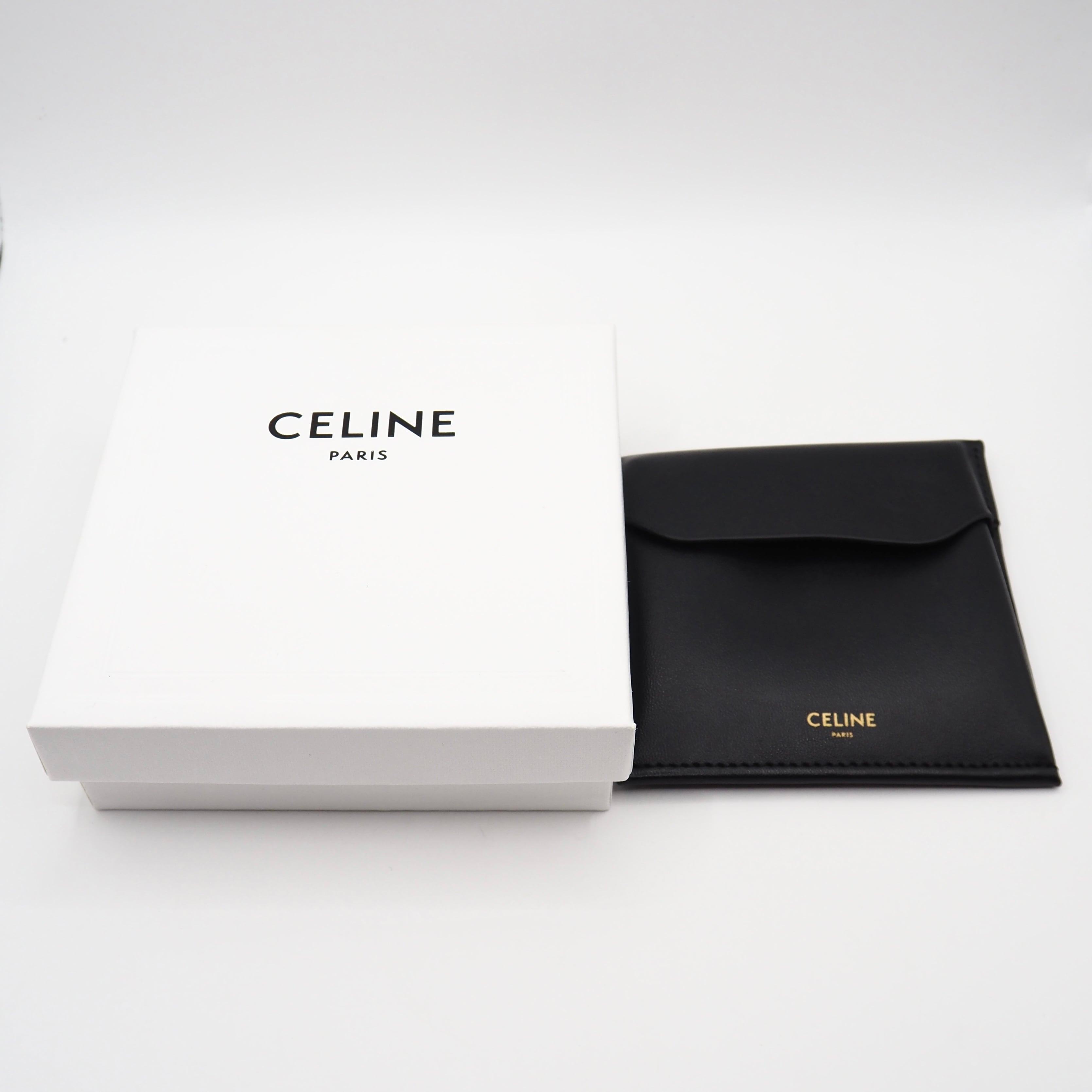 現行品】CELINE トリオンフ モチーフ ピアス シルバー セリーヌ 付属品