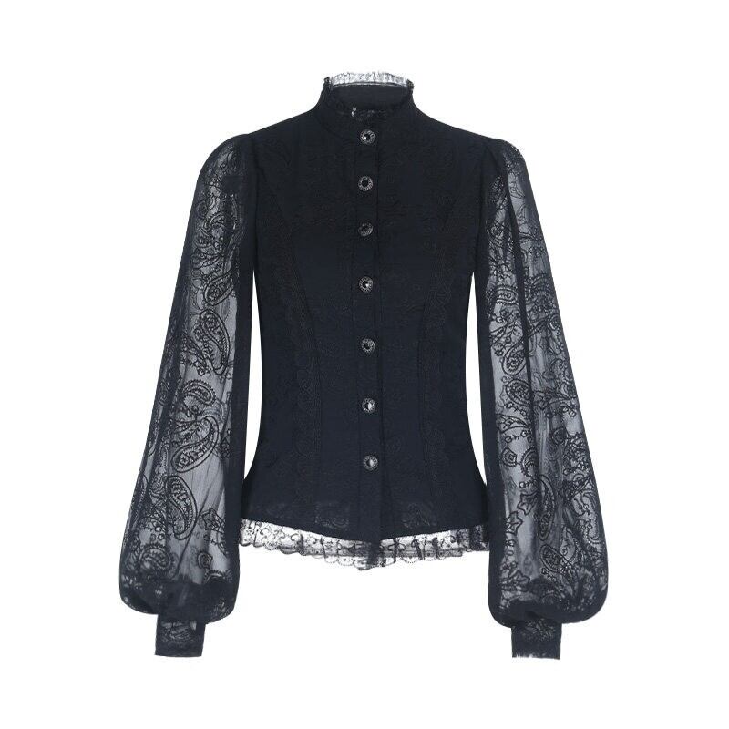 Lace sleeve blouse r0193
