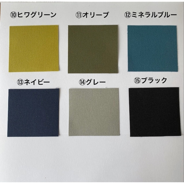【全15色】「シンプルショルダーバッグ」Sサイズ／倉敷帆布8号【受注制作】