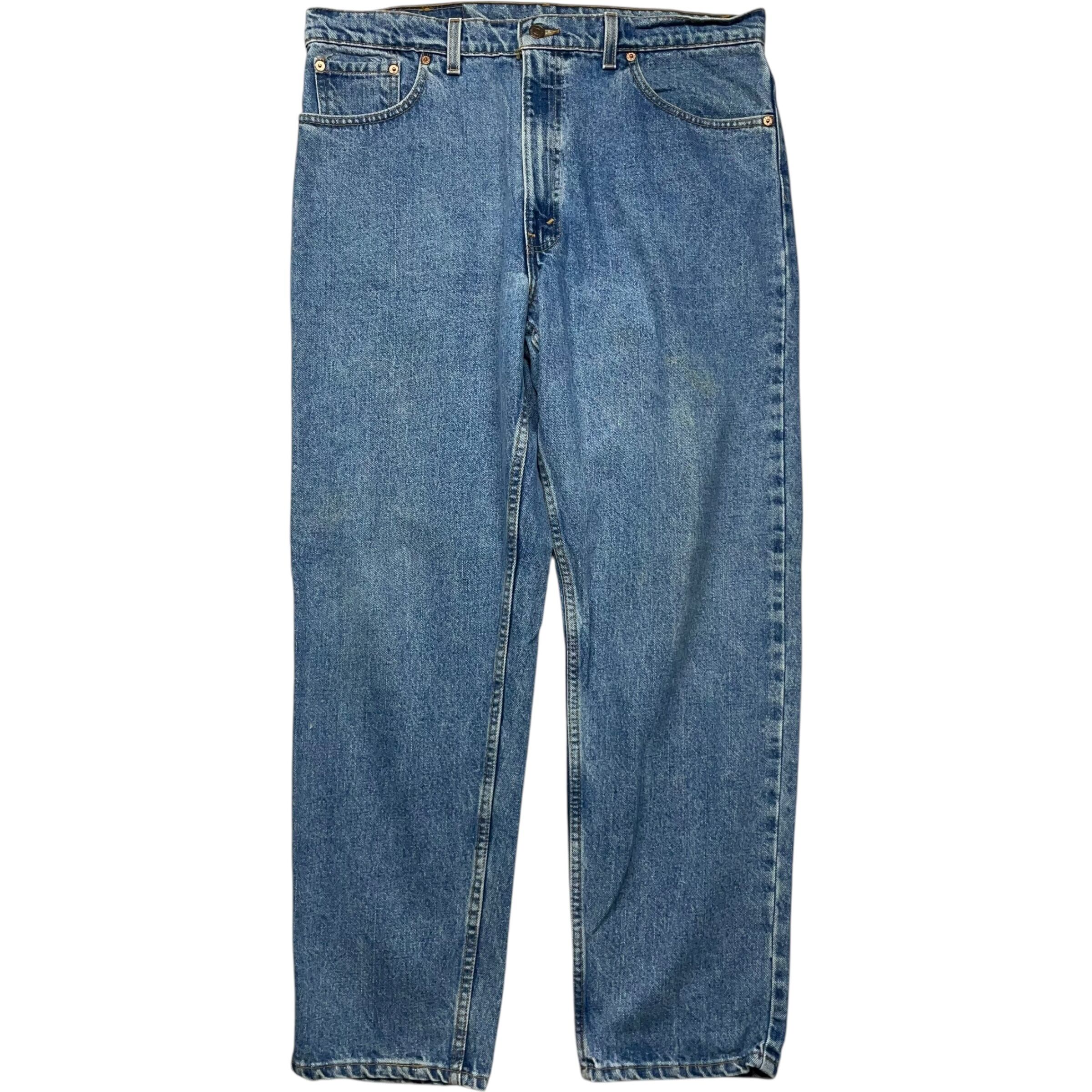 《実寸 W38L31》 Levi's リーバイス 550 デニムパンツ ワイドパンツ テーパード USA製 90年代 vintage no.7170