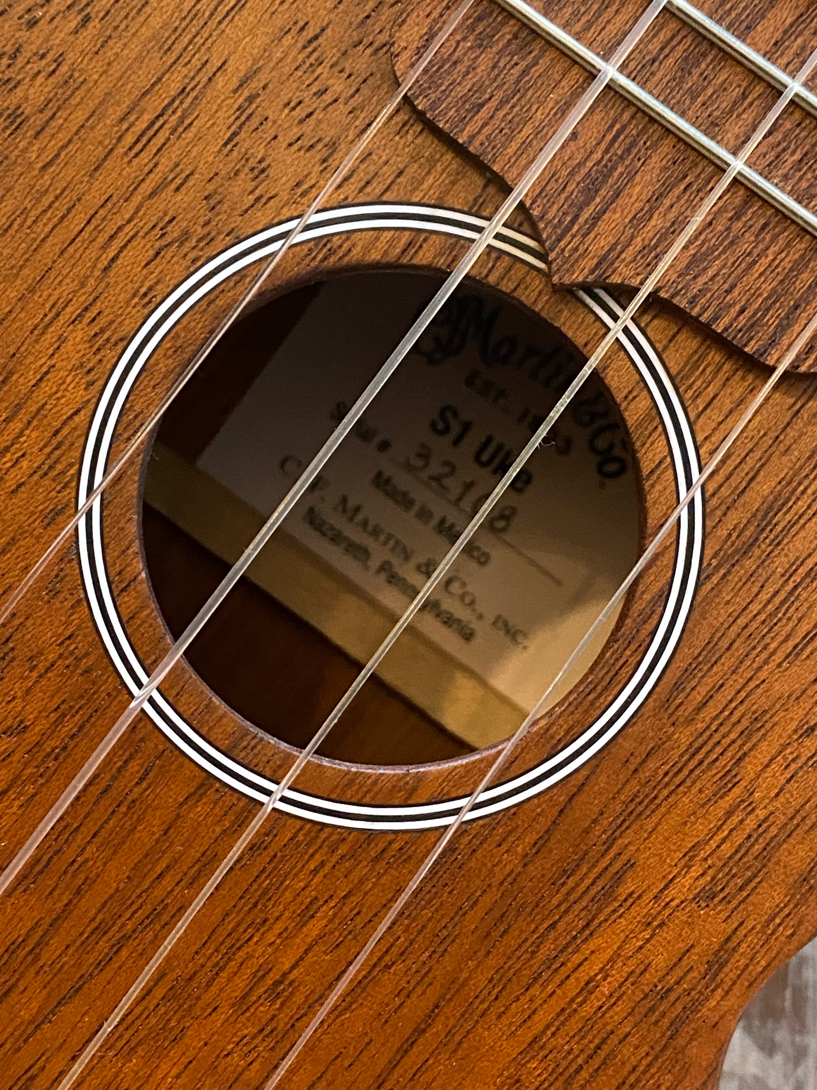 Martin マーティン ウクレレ S1 Uke ソプラノ マホガニー単板