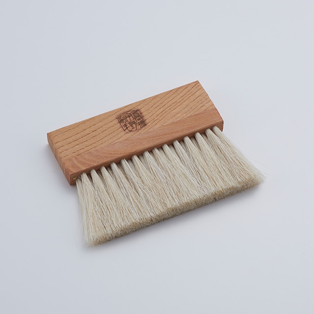 欅シリーズ　洋服ブラシ　カシミヤ　携帯用　／　Keyaki Series　Clothes Brush　Cashmere　portable, horse hair)