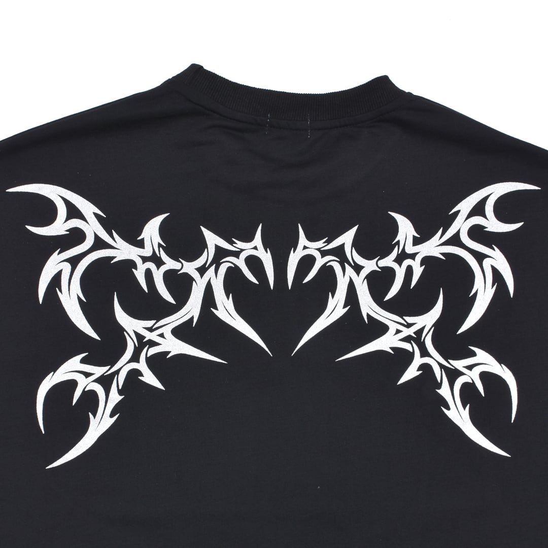 9/2 完売BLACK再入荷！】新作☆パンクセーラーGIRLダメージTシャツ