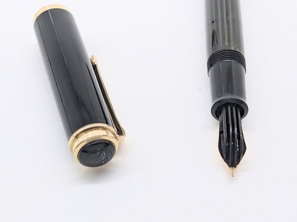 60s ペリカン 400 黒縞 Pelikan 400 （オーブリーク・中字