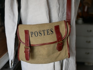 POSTES vintage  ショルダーバッグ　フランスの郵便配達員