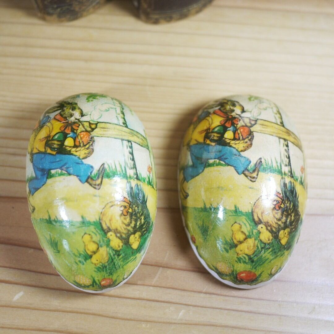 紙製イースターエッグ 「卵探し」オーナメント | こりすのパン屋Base店