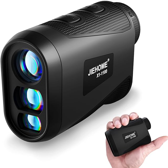 ゴルフ 距離計 レーザー 距離測定器 高低差補正 競技対応 7倍率光学望遠