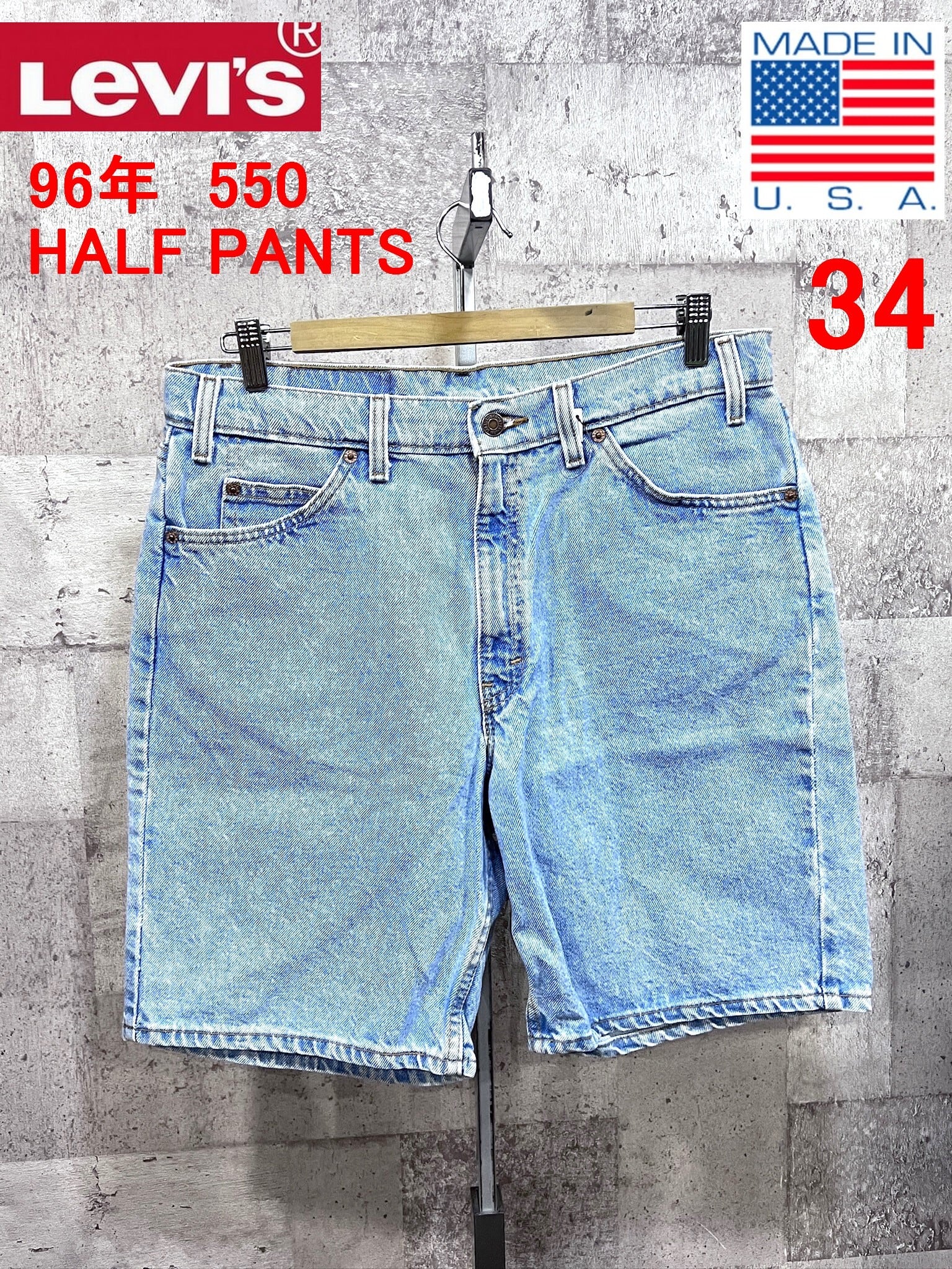 80'S USA製 Levi's 505-0213 42TALON デニム ジーンズ W32 リーバイス