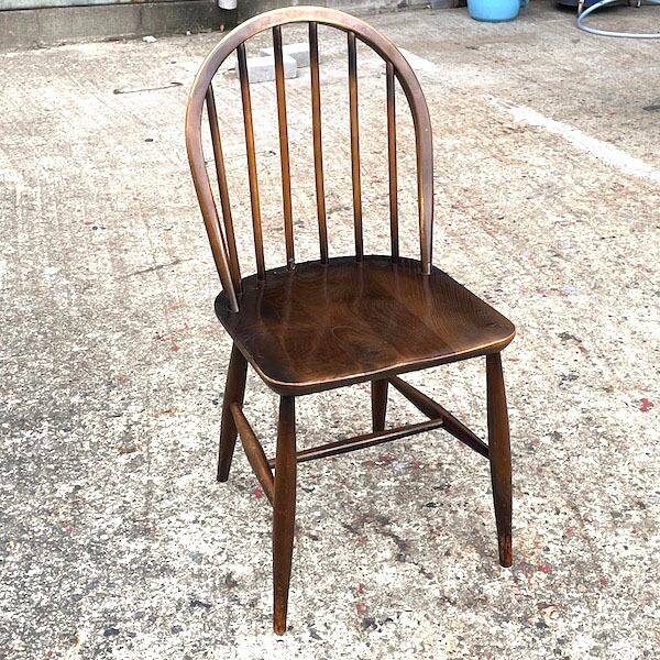 アーコール フープバックチェア6本 イギリスビンテージ ERCOL