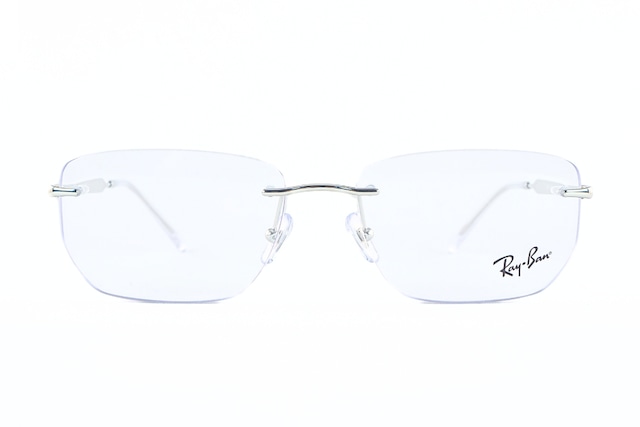 Ray-Ban メガネ RX3768V 2501 ツーポイント スクエア 縁無し RB3768V レイバン 正規品-2枚目