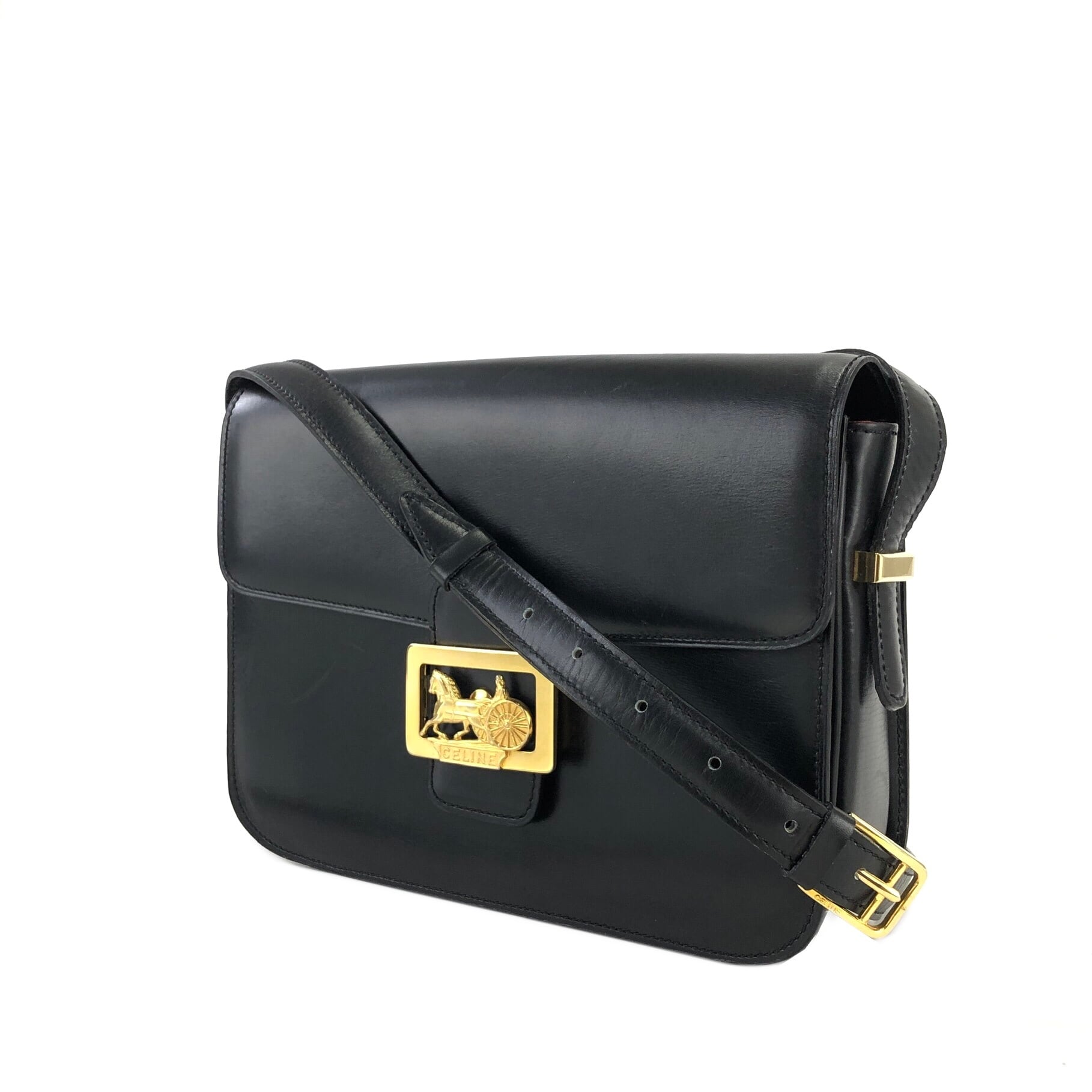 CELINE セリーヌ 馬車 ホースキャリッジ クロスボディ ショルダー