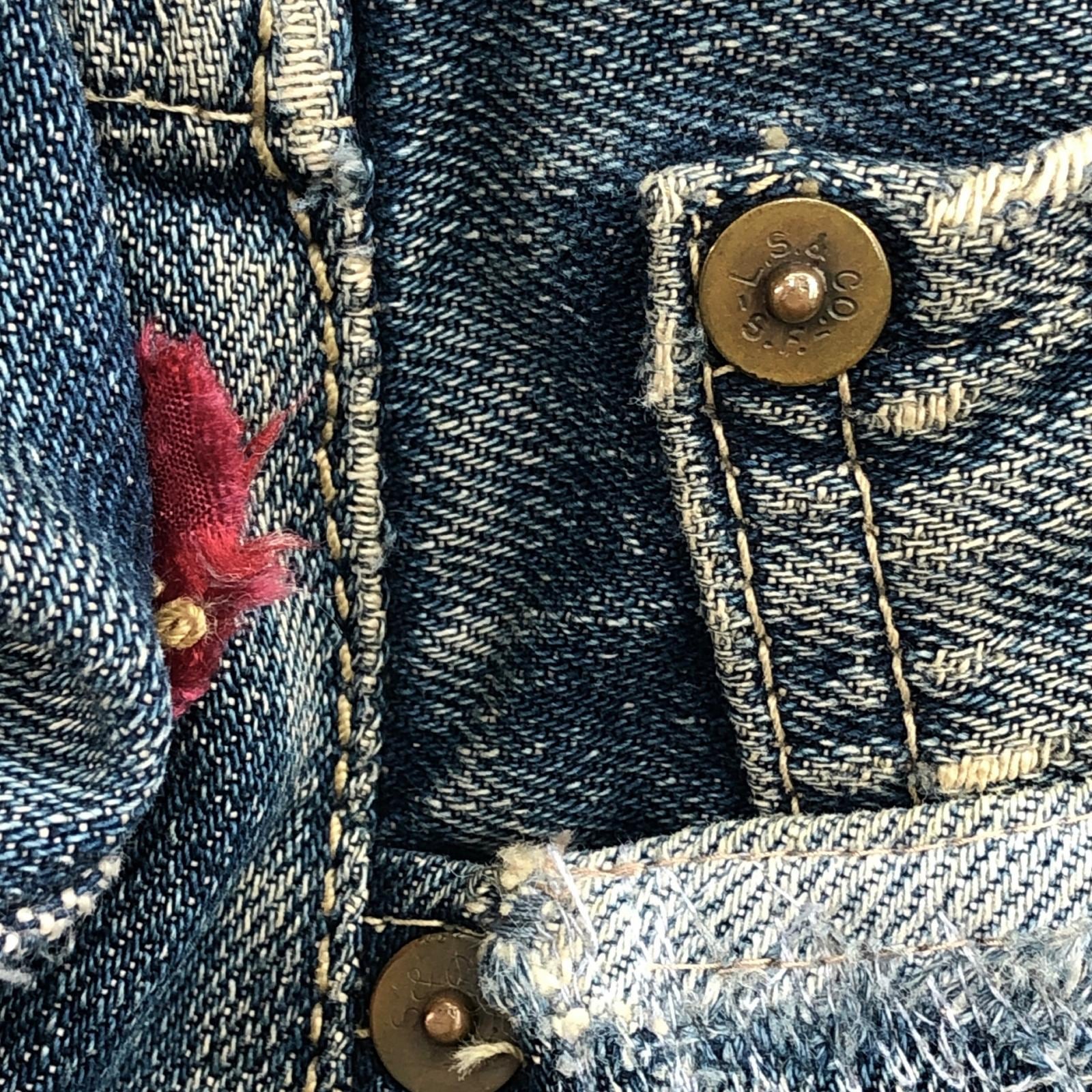 LEVI'S リーバイス 40- 50年代 501XX 47モデル 初期型 革パッチ