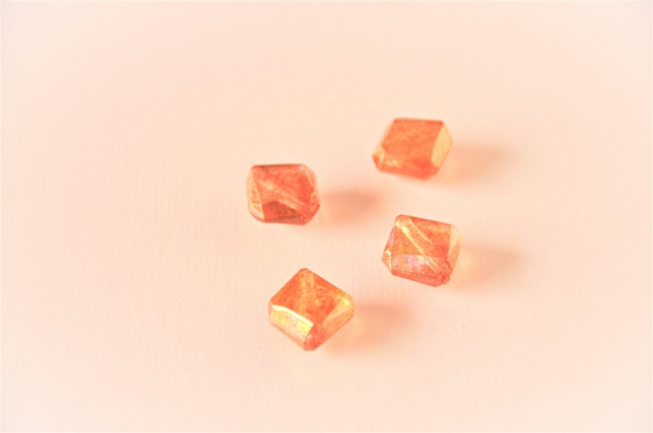 a - 15 金塗シリーズ2(こはく) 12×6mm