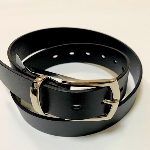 Buffalo Smooth Leather Belt　Black