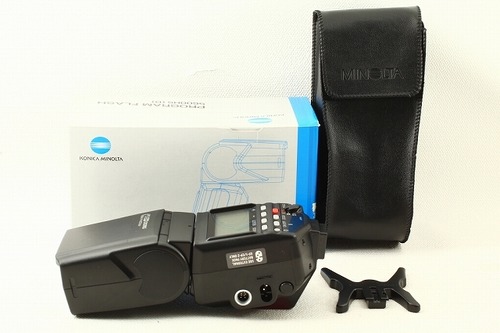 Minoltaミノルタ プログラムフラッシュ 5600HS(D)◆元箱 極上品ランク/9638