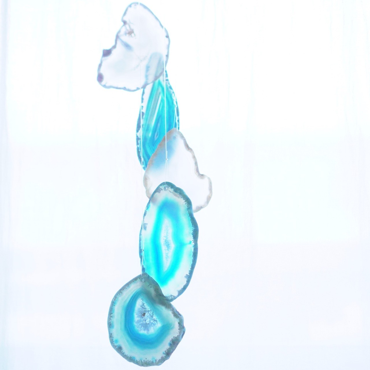 Sea Shallows 13 - アゲートヒーリングチャイム / Agate Sun Catcher Wind Chime 607