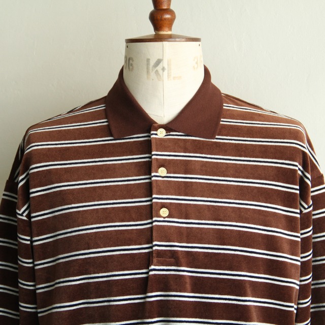 INSCRIRE  Velvet border long sleeve tee