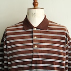 INSCRIRE Velvet border polo shirt
