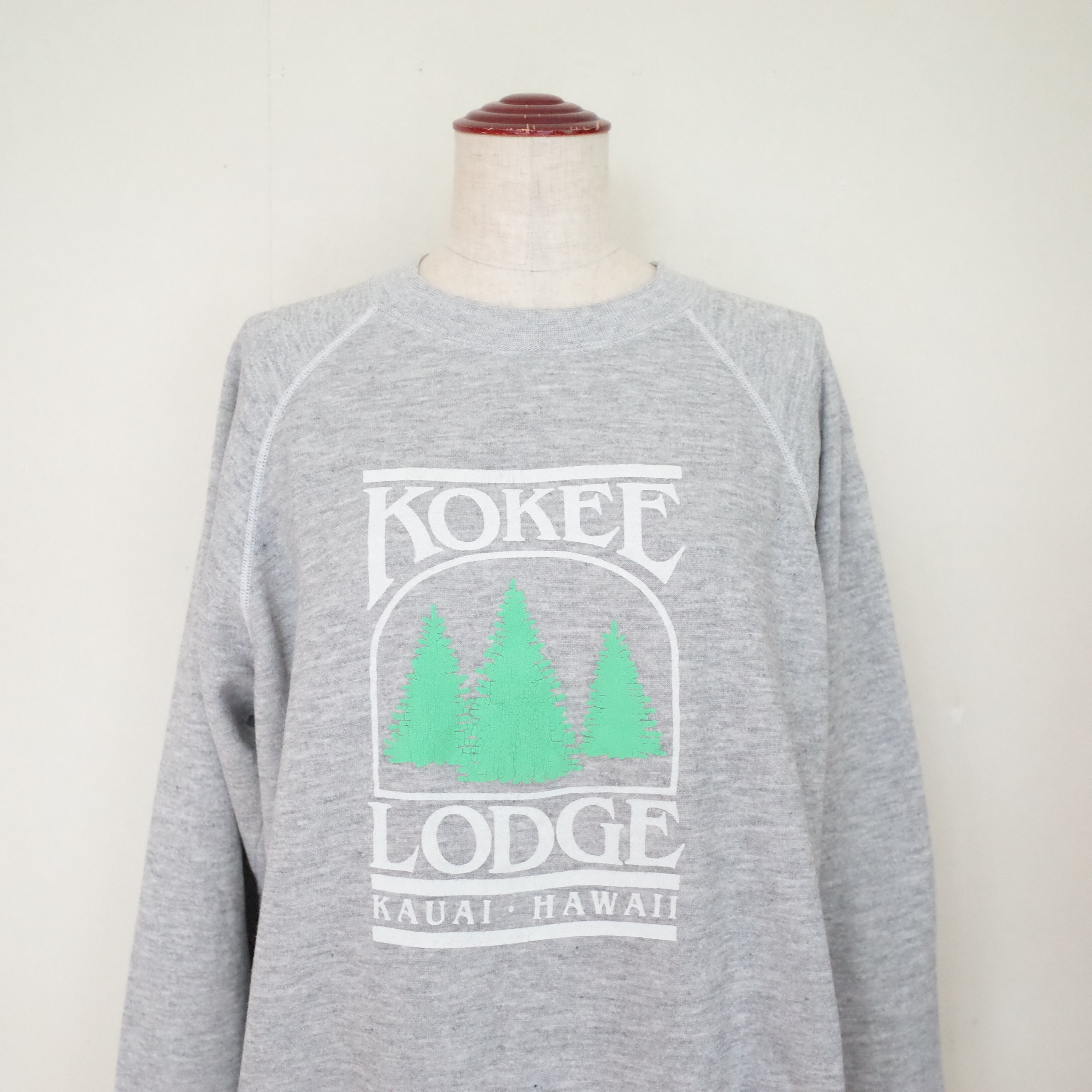 8090s KOKEE LODGE print sweat select zakka & vintage clothing port.
