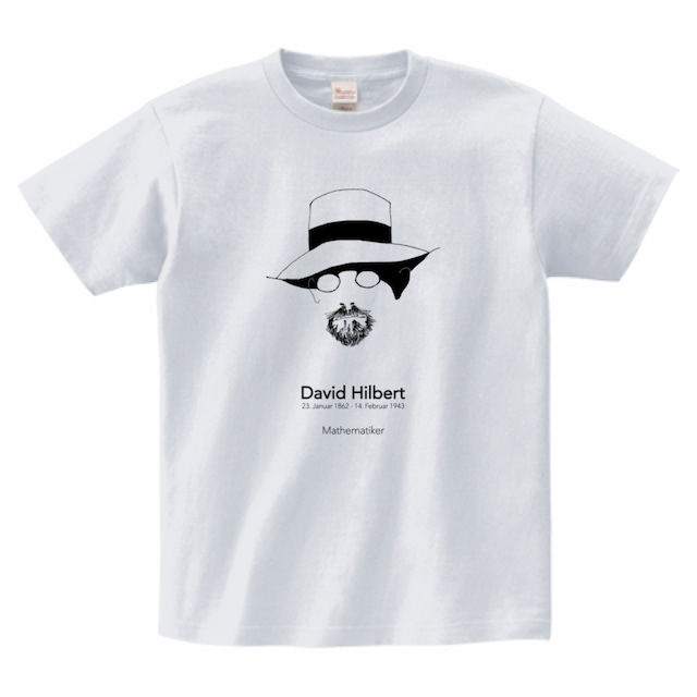 ダフィッド・ヒルベルトTシャツ_アッシュ/David HIlbert T-shirt (Ash)