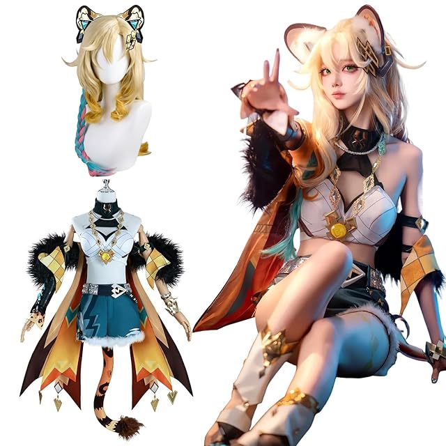 神併良品] シロネン コスプレ ウィッグ付き 名鋳り師 原神 コスプレ