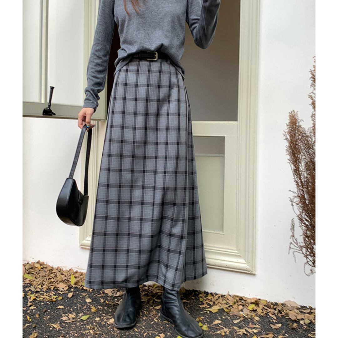 college style slim skirt