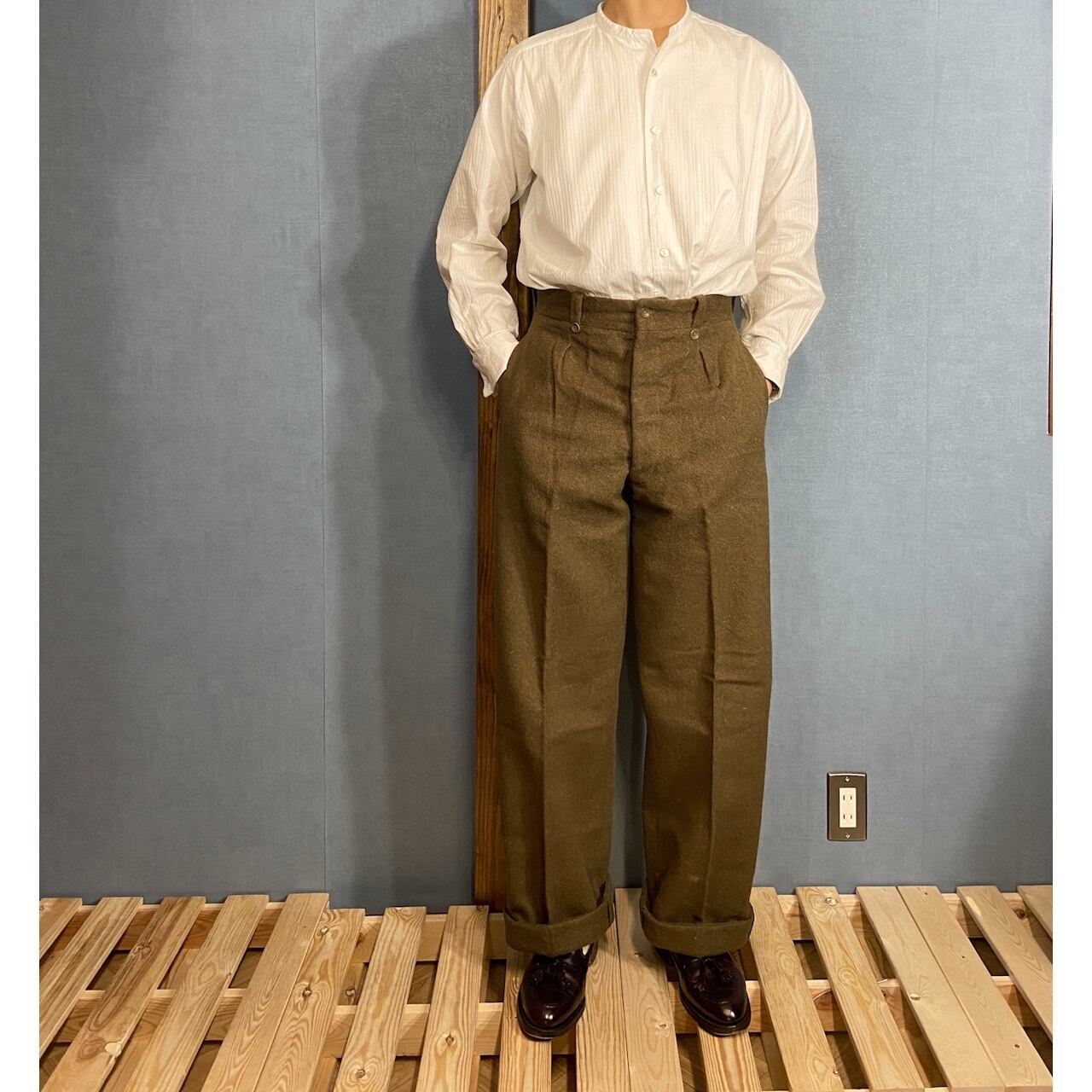 s, DS"French Army" M Wool Trousers, Deadstock!!   freely
