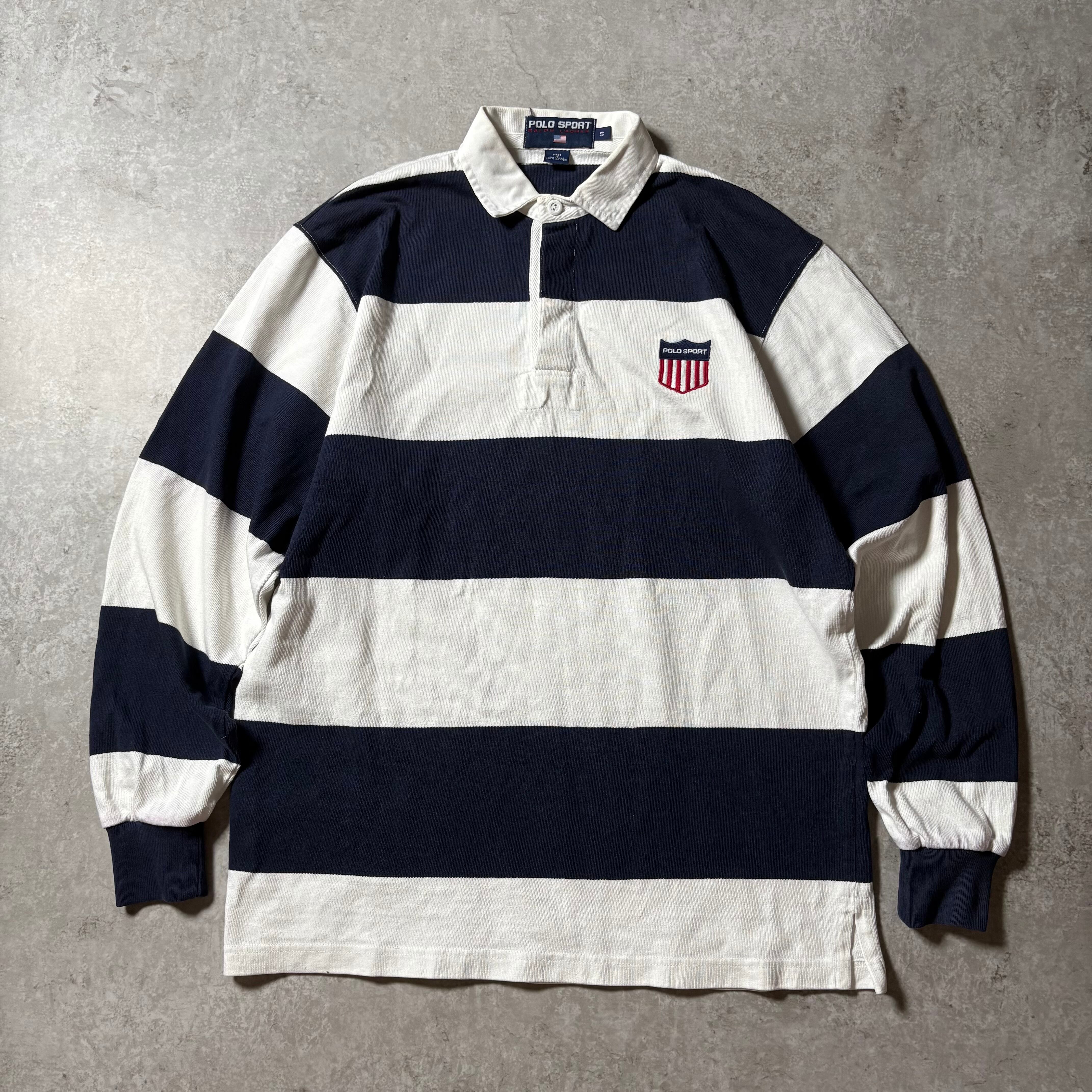 1990s "POLO SPORT" Rugger Shirt