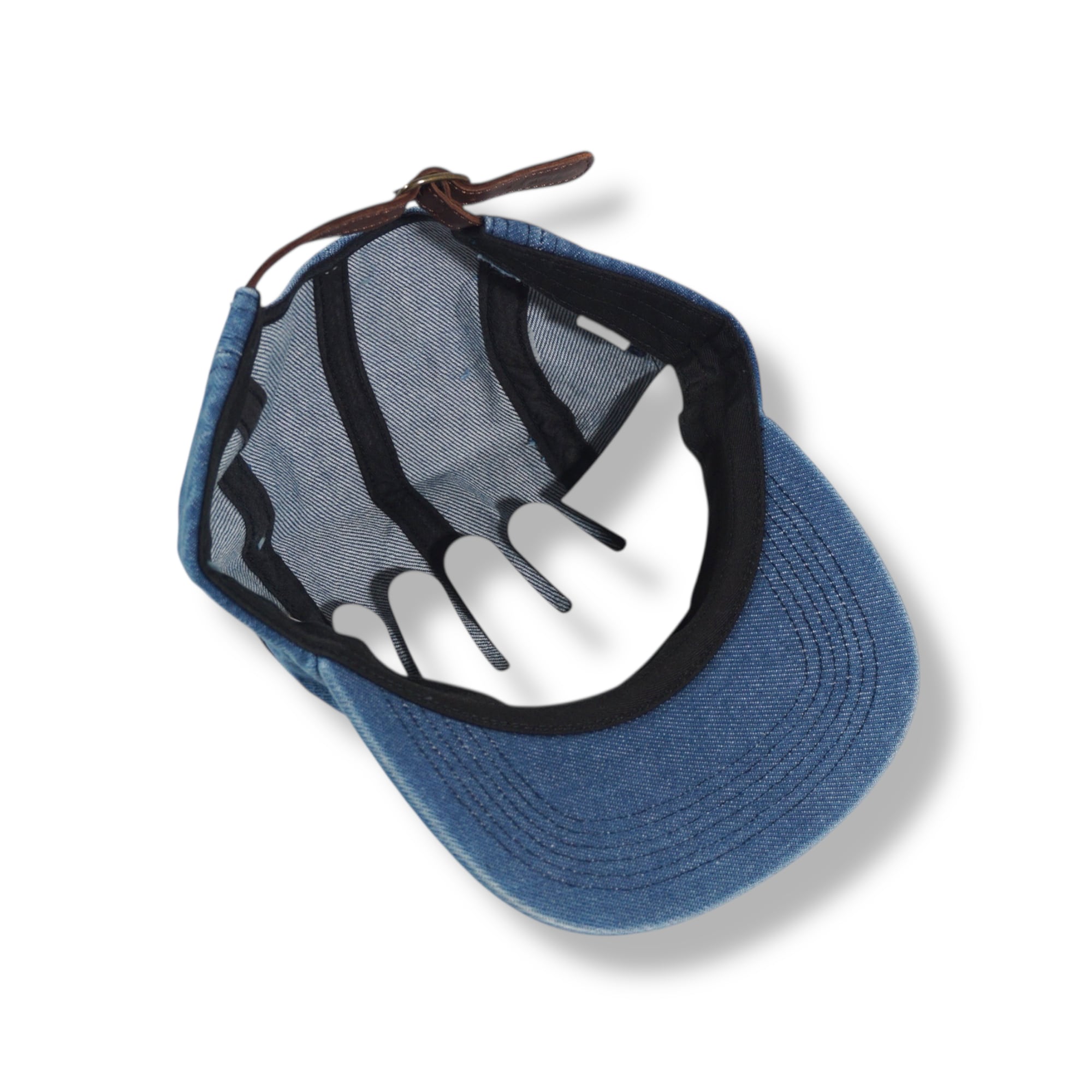 Supreme Washed Chino Twill Camp Cap Denim/ デニム ボックスロゴ