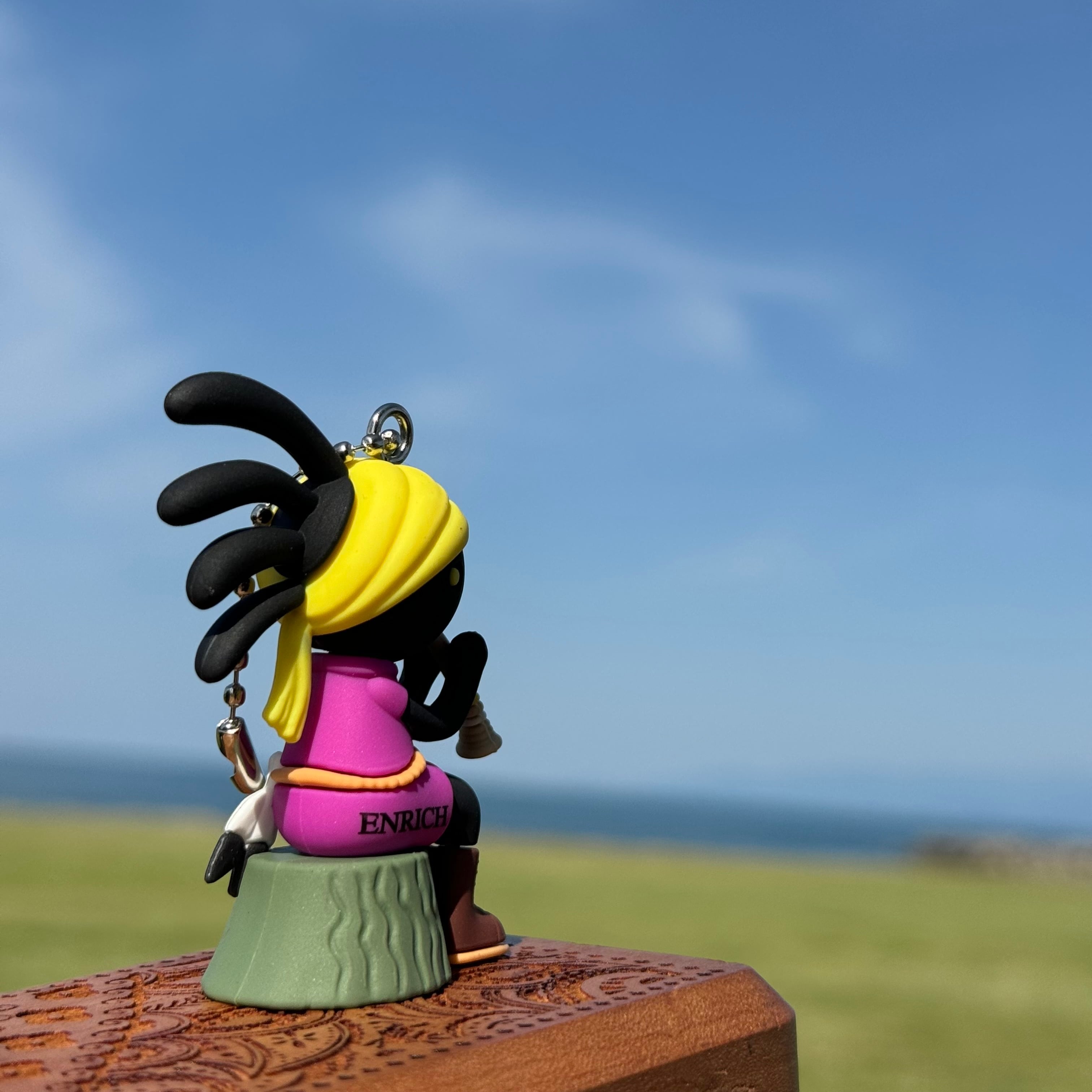 ちょこペリちゃん イエロー | ココペリグッズ、キャンプ用品の【ENRICH】