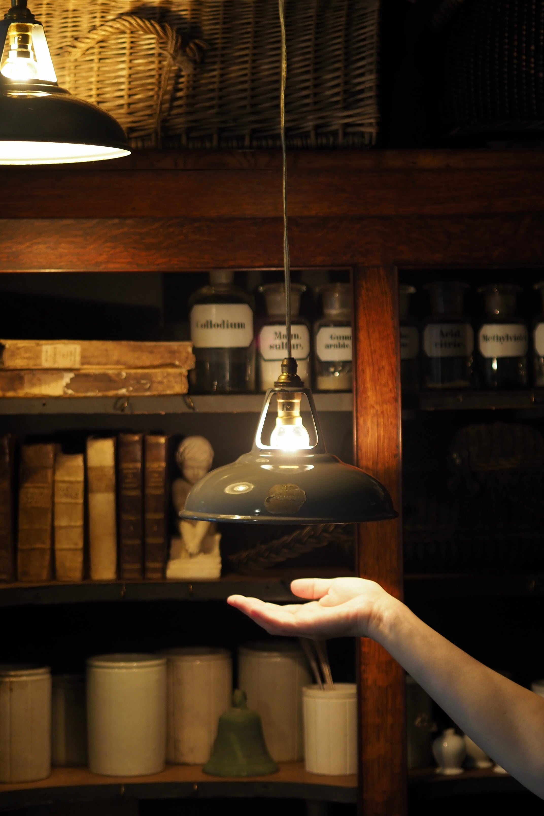 アンティークランプNO1