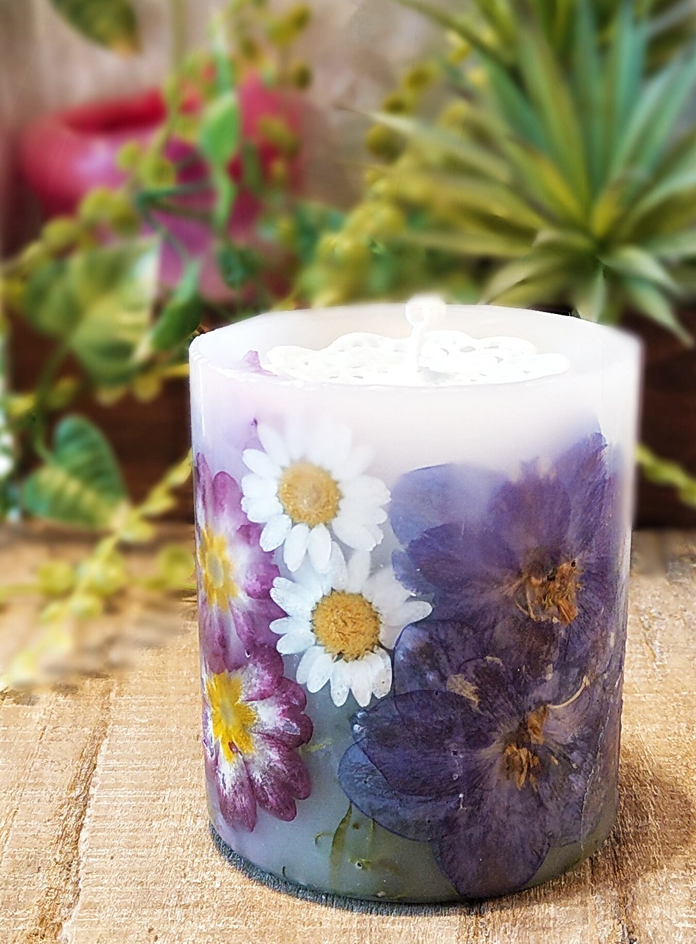 綺麗な花々のボタニカルキャンドル | Enkeli Candle powered by BASE