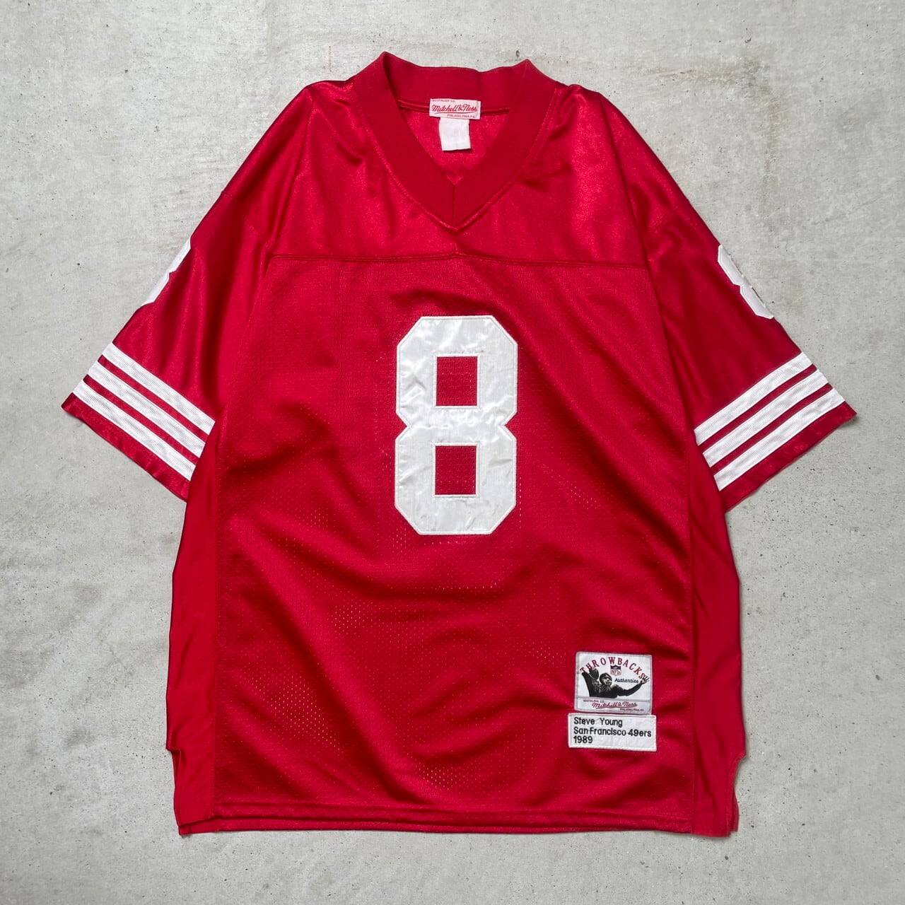 90年代 Mitchell & Ness NFL San Francisco 49ers Steve Young