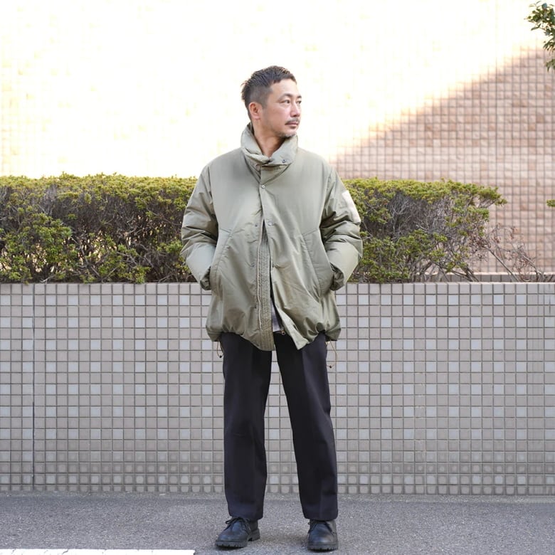 NANGA×MANUAL ALPHABET BOROUGH MID DOWN JKT MA-J-410 マニュアル