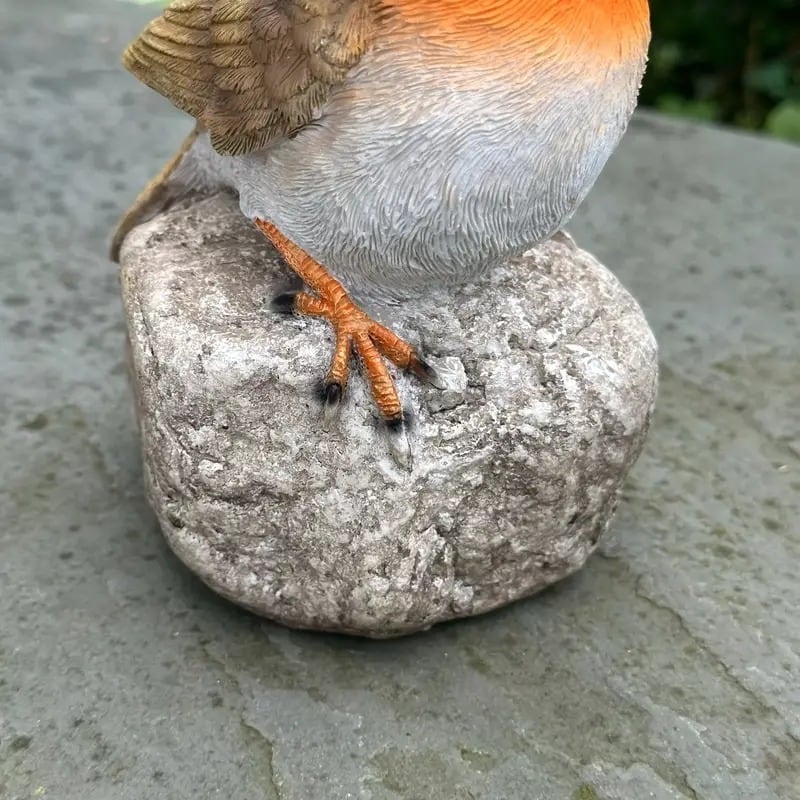 置物 オブジェ ロビン 鳥 樹脂 ガーデン おしゃれ かわいい インテリア