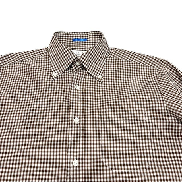 古着 ポールスミス PaulSmith 長袖 ボタンダウンシャツ クリーニング