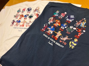 RUGBY ANIMALS BEST15 Tシャツ デニム