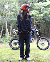 MMS LONG SLEEVE "The Flames" /L-size