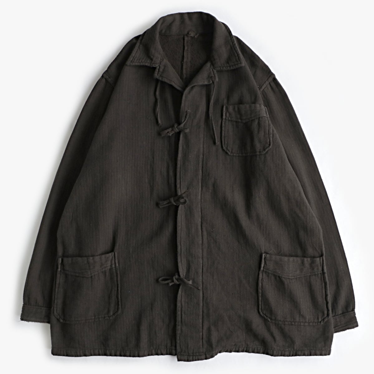 60-70s ブルガリア軍 ミリタリー スリーピング パジャマ シャツ 古着 used No.3